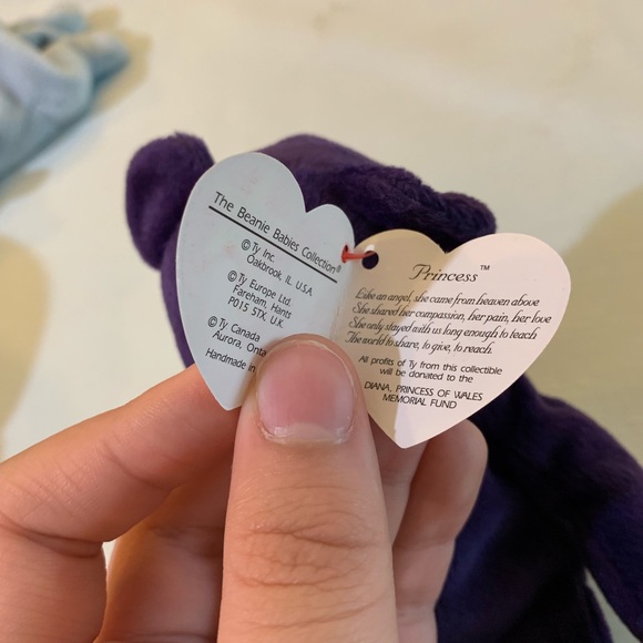 RARE! PRINCESS DIANA BEANIE BABIES - Picture 4 of 8
